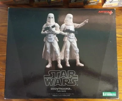 Kotobukiya Star Wars: Snowtrooper ArtFX+ Estatua (Pack de 2) Foto 1 de 4