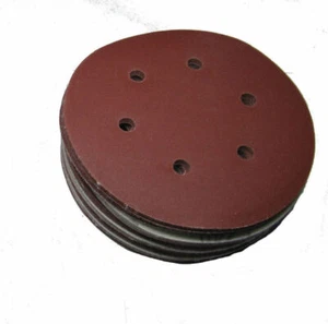 RDGTOOLS 5" HOOK AND LOOP SANDING DISCS X 25 P320 GRIT 125MM  - Picture 1 of 1