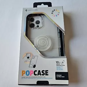 Popsockets PopCase for Apple iPhone 12 Pro Max (6.7") - CLEAR / TRANSPARENT - Picture 1 of 6