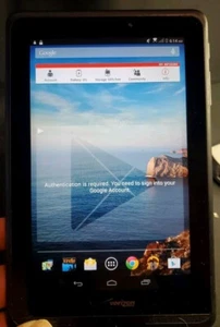 Verizon Ellipsis 7 QMV7A Black Wi-Fi 7" Touchscreen 8GB Android Tablet - Picture 1 of 5