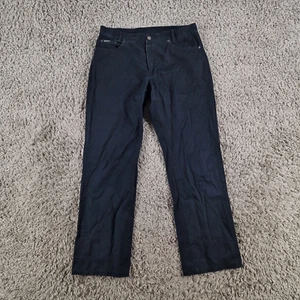 Yves Saint Laurent Jeans Mens Waist 34 Leg 32 Black Denim - Bild 1 von 12