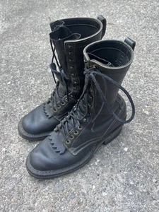Whites Smokejumper Boots Black Size 9.5C PNW, Logger, Fire boots.  - Picture 1 of 8