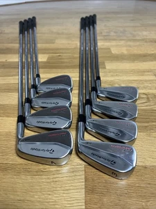 Taylormade Tour Preferred MB Forged Iron set / 3-PW / KBS Stiff Shafts  - Picture 1 of 24