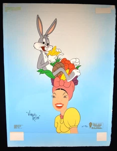 Virgil Ross Bugs Bunny Carmen Miranda Cel – AP 39/50 Warner Bros Rare/Limited E - Picture 1 of 9