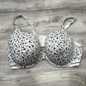 Sujetador Cacique Estampado Floral Cobertura Completa Cómodo Sujetador Diario 44DD - Imagen 1 de 3