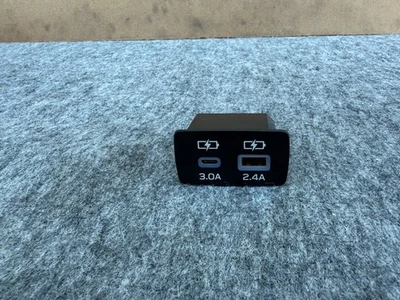 SUBARU WRX 2022-2025 OEM CENTER CONSOLE DUAL USB CHARGE PORT JACK 96257-AN421 - Image 1 of 4