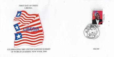 Liberia 1999 Rare FDC Benin President Mathieu Kerekou MNH - Image 1 of 2