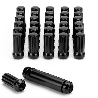 9/16-18 Lug Nuts for 1994-2011 Dodge Ram 2500 3500, 2002-2010 1500, Black  Foto 1 de 4