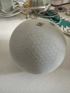Amazon Echo Dot (4th Gen.) Smart Speaker - Glacier White - Picture 1 of 4