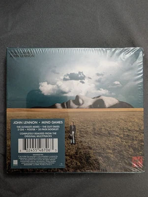 John Lennon - Mind Games - Ultimate Edition - 2 CDs / Poster / Booklet - NEW - Image 1 of 4