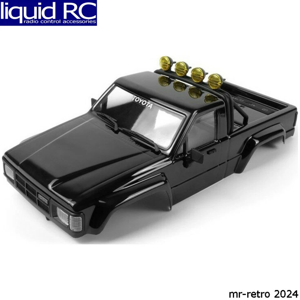 HPI Racing Toyota Hilux Sr5 Painted Body - Black for Venture18 HPI160851