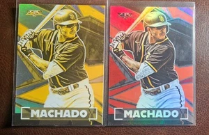 Manny Machado 2021 Topps Fire Gold Minted/Red Flame Lot x2 San Diego Padres - Picture 1 of 2
