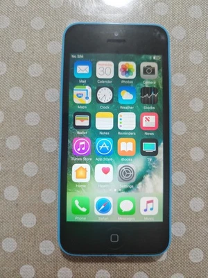 Apple iPhone 5C 8gb A1532 Azzurro Blue 3425 LEGGERE DESCRIZIONE - Immagine 1 di 4