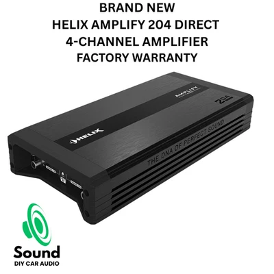 HELIX AMPLIFY 204 DIRECT - 4x100RMS-BRAND NEW-AUDIOTECH FISCHER GERMANY - Image 1 of 3