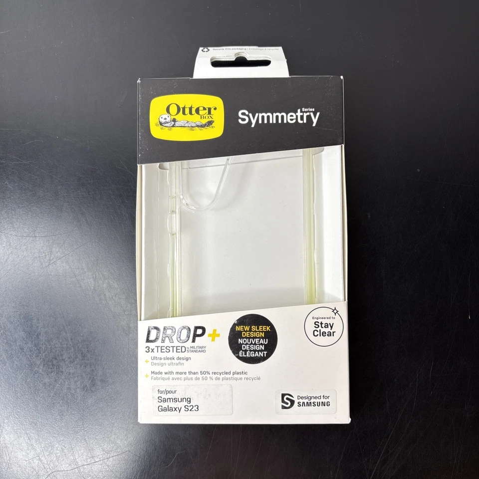 OtterBox - Capa transparente simetria para Samsung Galaxy S23 - Transparente - Imagem 1 de 2