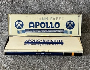 JOHANN FABER APOLLO BLEISTIFT BLECHDOSE - NUR DOSE/BOX - KEINE STIFTE ENTHALTEN. - Bild 1 von 5