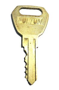 Vintage FULTON 314 Key sure to add character to any collection - Picture 1 of 2