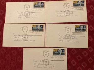 5 Man's First Landing on the Moon - First Day of issue. Double Postmarked. - Picture 1 of 7