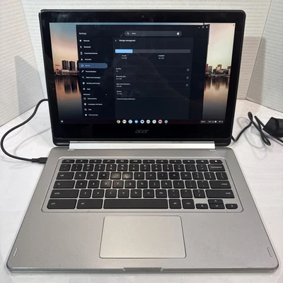 Acer Chromebook Laptop Touch Screen CB5-132T N16Q10 Celeron 4GB RAM 64GB eMMC - Image 1 of 4