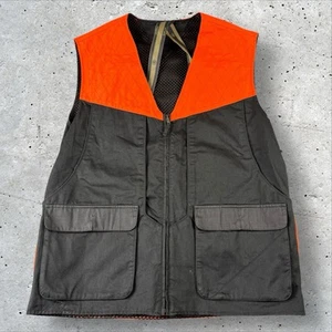 Beretta Hunting Shooting Vest Fits Men’s XL Blaze Orange/Brown - Picture 1 of 5