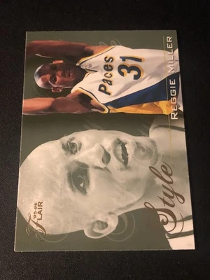 1995-96 Flair Reggie Miller #239 HOF - Image 1 of 2