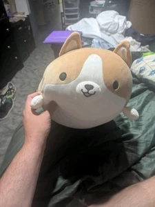 Corgi Shiba Inu Dog Plush Stuffed Animal Good Condition Clean 12" inch - Picture 1 of 4