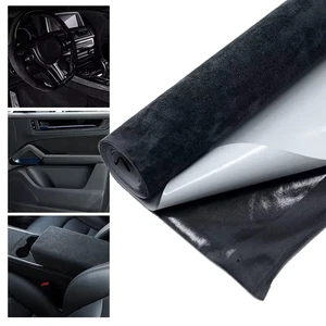 Selbstklebende Wildleder Stoffbahn 20x30cm 50x150cm für Auto Innenraum DIY Verkleidung - Bild 1 von 5