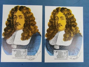 CARTE POSTALE MAXIMUM TRICENTENAIRE P. DE RIQUET 1980 OBL. REVEL + BEZIERS FDC - Picture 1 of 1