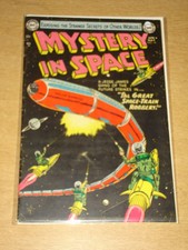 MYSTERY IN SPACE #19 VG+ (4.5) VIRGIL FINLAY ART DC COMICS APRIL 1954 **