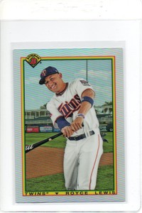 2020 Bowman 1990 Bowman Royce Lewis Minnesota Twins #90B-RL Baseball