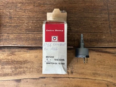 NOS GM 1967-1968 Chevrolet Camaro Chevelle Corvair Nova Windshield Wiper Switch - Image 1 of 4