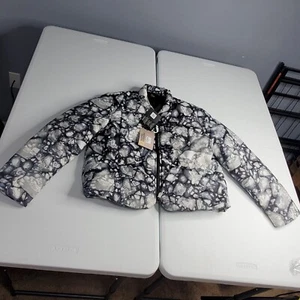 Disney + National Geographic Polar Ice Woman’s Puffer Bomber Jacket Size Large L - Picture 1 of 9