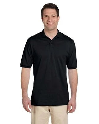 NEW Jerzees Men's 50/50 Jersey Golf Polo Shirt with SpotShield 2XL-5XL B-437 - Imagem 1 de 2