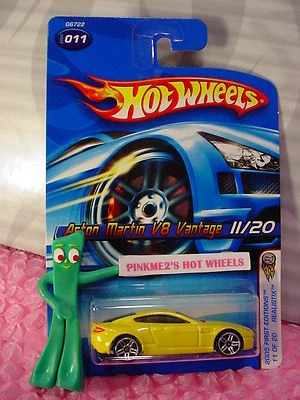 2005 Hot Wheels ASTON MARTIN V8 VANTAGE NO11∞желтый;pr5∞Первые издания Realistix - Изображение 1 из 2