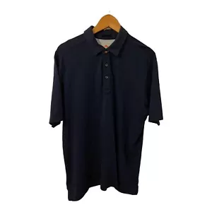 Tommy Bahama Navy Polo Shirt Mens Size Medium - Picture 1 of 7