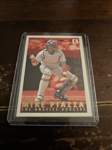 1995 Bazooka Red Hot Mike Piazza Los Angeles Dodgers #RH-15 Parallel