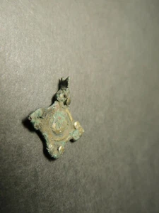 ALTES BRONZEKREUZ, KREUZFAHRER - TEMPELAMULETT - Bild 1 von 5