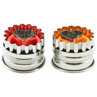 Backform Backen Ausstechform Austechen Auswerfer Linzer Herz Perfect Home - Bild 1 von 4