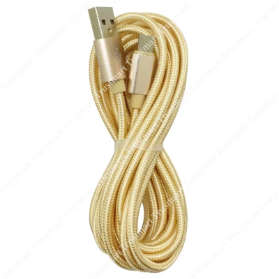For iPhone 6 7 8 XR 11 USB Fast Charger Cable 10Ft Heavy Duty Charging Data Cord - Image 1 of 4