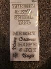 Recollections Christmas Stamp & Die Set,  Christmas Merry Sayings 699275 (2022)