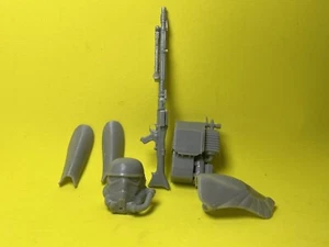 Star Wars Magma Stormtrooper Kit Escala 1:12 6" Serie Negra Personalizado Impreso en 3D - Imagen 1 de 2