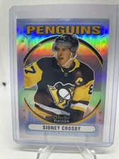 2021-22 O-Pee-Chee OPC Platinum Retro Rainbow #R-9 Sidney Crosby