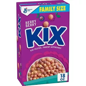 Berry Berry Kix cereali integrali per colazione, cereali di mais croccanti, dimensioni famiglia, 1 - Foto 1 di 6