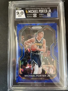 Michael Porter Jr. 2020-21 Prizm BLUE ICE /125 Nuggets SP #86 MINT+ 9 - Picture 1 of 2