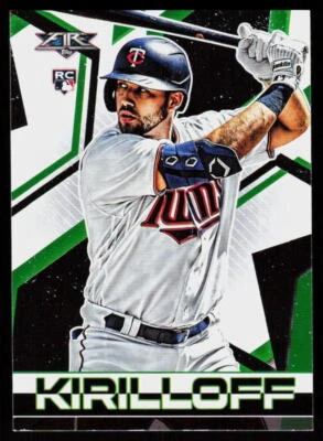 2021 Topps Fire Alex Kirilloff #60 BASEBALL Rookie Minnesota Twins RC - Image 1 of 2