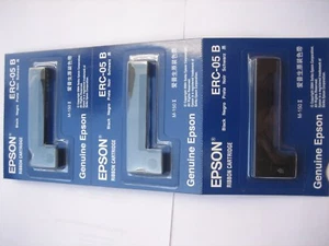 5x Pack Epson ERC-05B Ribbon Colour Ribbon Genuine Sharp EL-7001 EA800R PC1211 - Picture 1 of 4