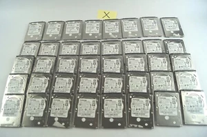 LOT (36) TOSHIBA MQ01ACF050 500GB RoHS Thin HDD Hard Drive 42T1385 1625011 E132 - Afbeelding 1 van 12