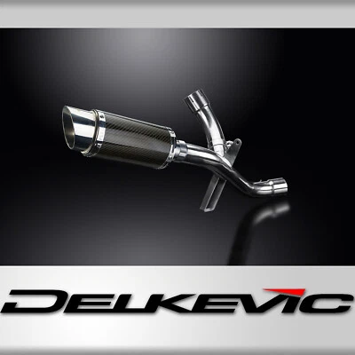 Delkevic Slip On Ducati Multistrada 1200 8 英寸碳圆形消声器排气 — 第 1/4 张图片