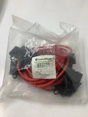 (Pack of 12) InstallGear IGATC30-12 ATC Fuse Holder 30A 10 Gauge AWG Power Wire - Image 1 of 4