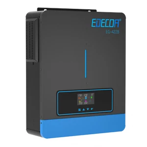 EDECOA Hybrid Wechselrichter 24V 4200W MPPT 120A PV 60-500V Battery-Free EG-422B - Bild 1 von 10
